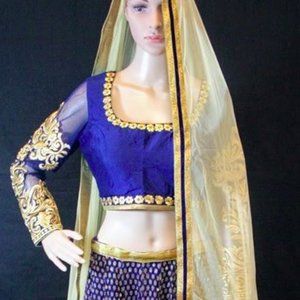 Blue Indian Outfit